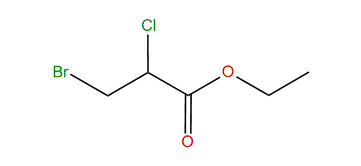 Ethyl 3-bromo-2-chloropropanoate